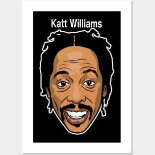 Katt Williams Funny Face Posters and Art